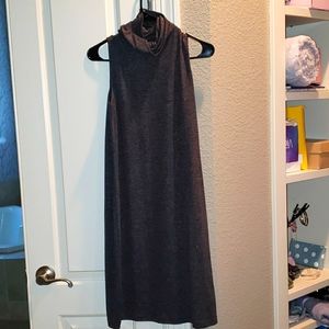 Nwt Sleeveless Jersey Turtleneck midi dress Old Navy